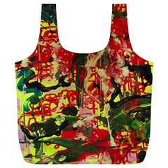 Red Country-1-2 Full Print Recycle Bag (xl) by bestdesignintheworld