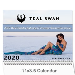 Teal Swan Wall Calendar - 2020 by tealswan