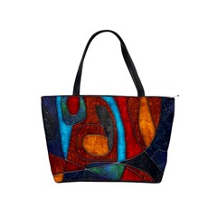 Abstract With Heart Classic Shoulder Handbag by bloomingvinedesign