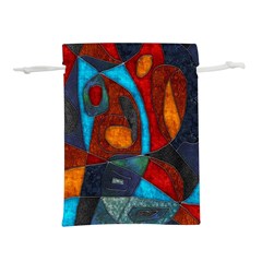 Abstract With Heart Lightweight Drawstring Pouch (l) by bloomingvinedesign