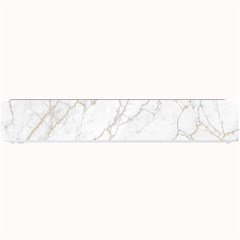 White Marble Texture Floor Background With Gold Veins Intrusions Greek Marble Print Luxuous Real Marble Small Bar Mats by genx