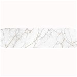 White Marble texture floor background with gold veins intrusions greek marble print luxuous real marble Large Bar Mats 32 x8.5  Bar Mat