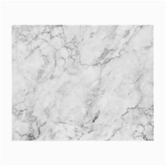 White Marble Texture Floor Background With Dark Gray Grey Texture Greek Marble Print Luxuous Real Marble Small Glasses Cloth (2 Sides) by genx