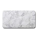 White Marble texture floor background with dark gray grey texture greek marble print luxuous real marble Medium Bar Mats 16 x8.5  Bar Mat