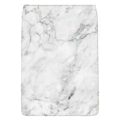 White Marble Texture Floor Background With Dark Gray Grey Texture Greek Marble Print Luxuous Real Marble Removable Flap Cover (s) by genx