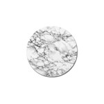 White Marble texture floor background with black veins texture greek marble print luxuous real marble Golf Ball Marker (4 pack) Front