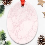 Pink Marble texture floor background with light pink veins greek marble print luxuous real marble. Ornament (Oval) Front