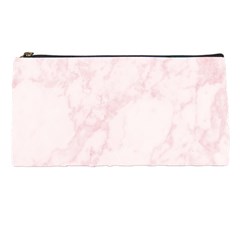 Pink Marble Texture Floor Background With Light Pink Veins Greek Marble Print Luxuous Real Marble  Pencil Cases by genx