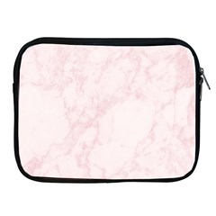 Pink Marble Texture Floor Background With Light Pink Veins Greek Marble Print Luxuous Real Marble  Apple Ipad 2/3/4 Zipper Cases by genx