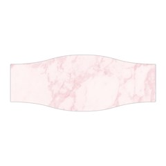 Pink Marble Texture Floor Background With Light Pink Veins Greek Marble Print Luxuous Real Marble  Stretchable Headband by genx