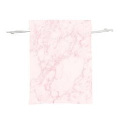 Pink Marble Texture Floor Background With Light Pink Veins Greek Marble Print Luxuous Real Marble  Lightweight Drawstring Pouch (s) by genx