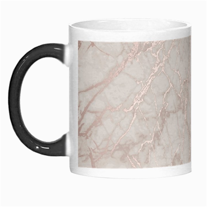 Pink Marble beige texture floor background with shinny pink veins greek marble print luxuous real marble. Morph Mugs