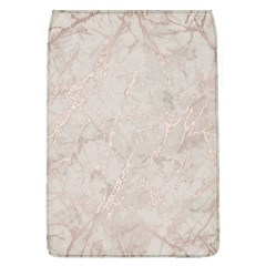 Pink Marble Beige Texture Floor Background With Shinny Pink Veins Greek Marble Print Luxuous Real Marble  Removable Flap Cover (l) by genx