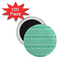 Pattern Green 1 75  Magnets (100 Pack)  by Mariart