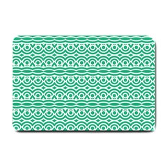 Pattern Green Small Doormat  by Mariart