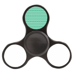 Pattern Green Finger Spinner by Mariart