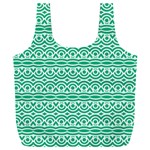 Pattern Green Full Print Recycle Bag (XXXL) Front