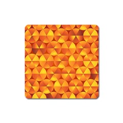 Background Triangle Circle Abstract Square Magnet by HermanTelo