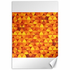 Background Triangle Circle Abstract Canvas 12  X 18 