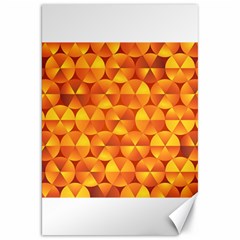 Background Triangle Circle Abstract Canvas 20  X 30 