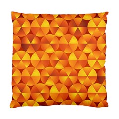 Background Triangle Circle Abstract Standard Cushion Case (two Sides)