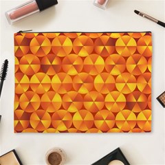 Background Triangle Circle Abstract Cosmetic Bag (xl) by HermanTelo