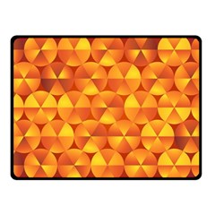 Background Triangle Circle Abstract Fleece Blanket (small)