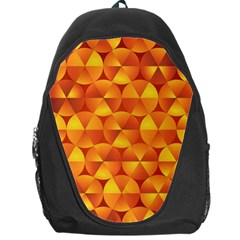 Background Triangle Circle Abstract Backpack Bag