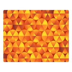 Background Triangle Circle Abstract Double Sided Flano Blanket (large) 