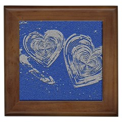 Heart Love Valentines Day Framed Tile by HermanTelo