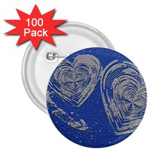 Heart Love Valentines Day 2 25  Buttons (100 Pack)  by HermanTelo