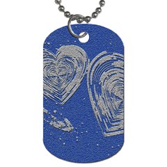 Heart Love Valentines Day Dog Tag (two Sides)