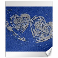 Heart Love Valentines Day Canvas 8  X 10 