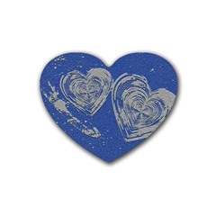 Heart Love Valentines Day Heart Coaster (4 Pack) 