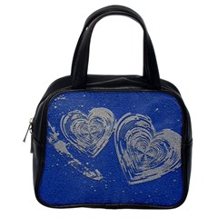 Heart Love Valentines Day Classic Handbag (one Side) by HermanTelo