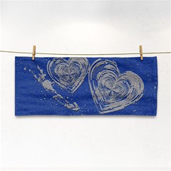 Heart Love Valentines Day Hand Towel