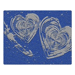 Heart Love Valentines Day Double Sided Flano Blanket (large)  by HermanTelo