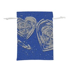 Heart Love Valentines Day Lightweight Drawstring Pouch (l)