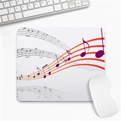 Music Notes Clef Sound Large Mousepads by HermanTelo