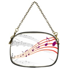 Music Notes Clef Sound Chain Purse (one Side) by HermanTelo