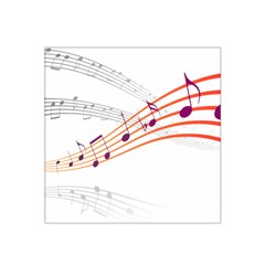 Music Notes Clef Sound Satin Bandana Scarf