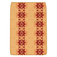 Brown Flower Removable Flap Cover (l) by HermanTelo