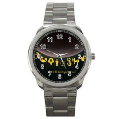 Look To The Stars Sport Metal Watch by Alchemy2