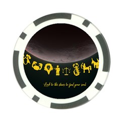 Look To The Stars Poker Chip Card Guard (10 Pack) by Alchemy2