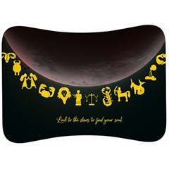 Look To The Stars Velour Seat Head Rest Cushion