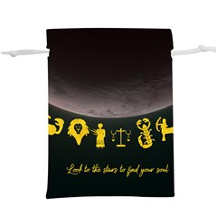 Look To The Stars  Lightweight Drawstring Pouch (xl)