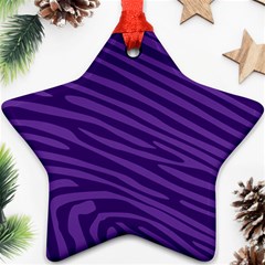 Pattern Texture Purple Ornament (star)