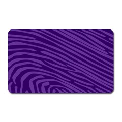 Pattern Texture Purple Magnet (rectangular) by Mariart