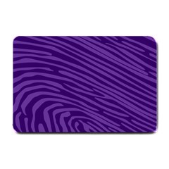 Pattern Texture Purple Small Doormat  by Mariart