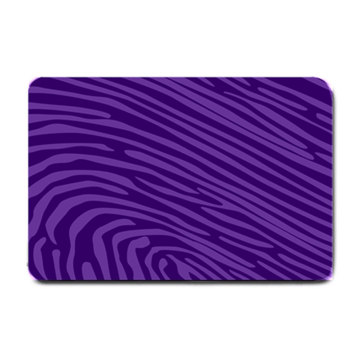 Pattern Texture Purple Small Doormat 